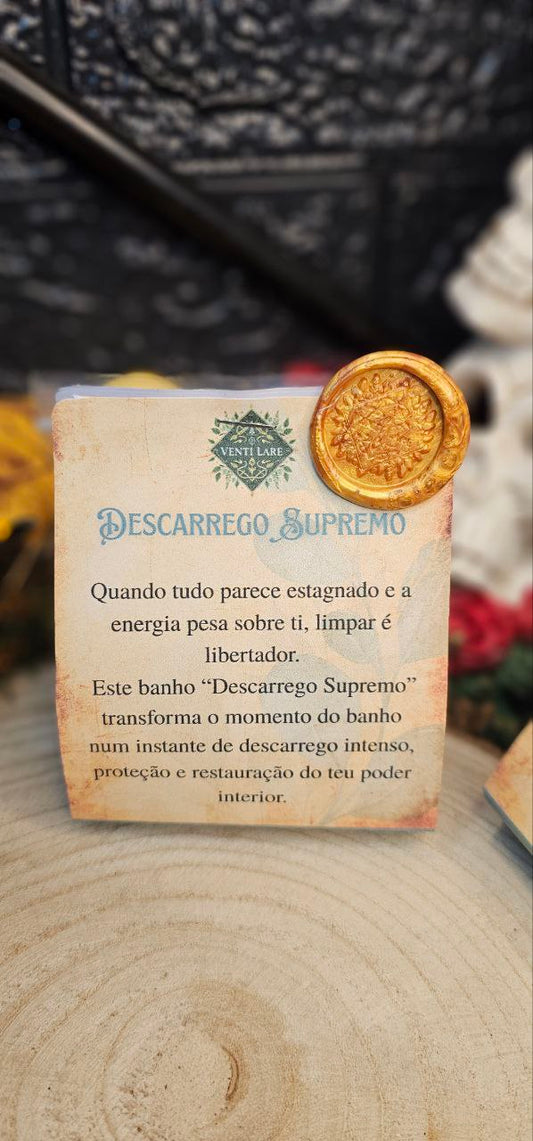Descarrego Supremo – Banho Ritualístico de Limpeza Energética Profunda e Proteção
