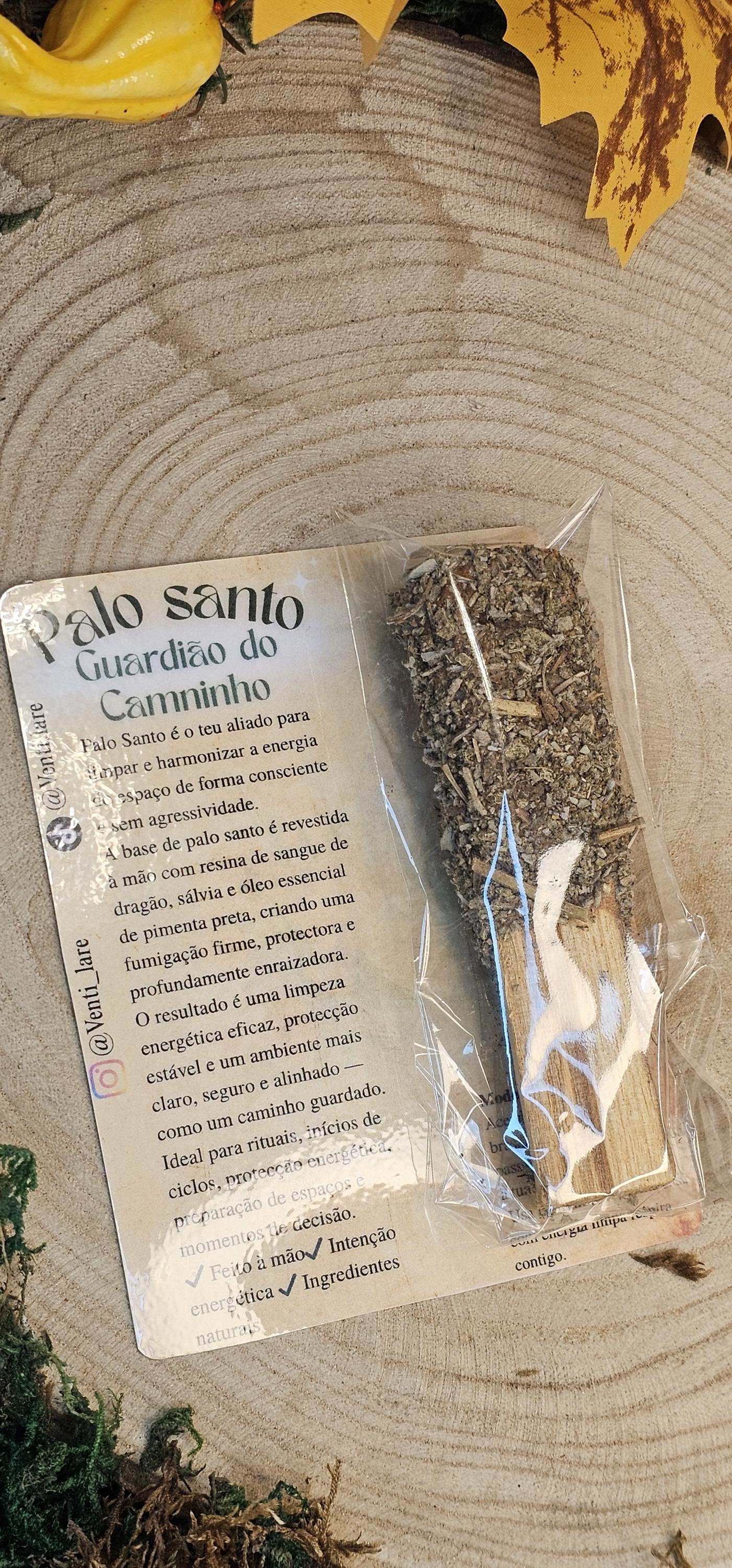 Bastão ritual de Palo Santo | Limpeza e protecção energética-Guardião do Caminho