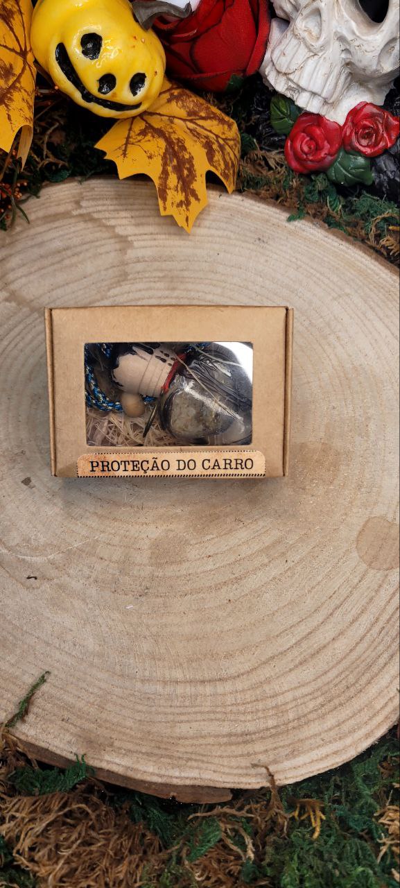 Guardião de Estrada – Spell Jar de Proteção para Carro-feito á mão