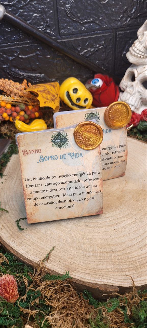 Banho Energético Sopro de Vida