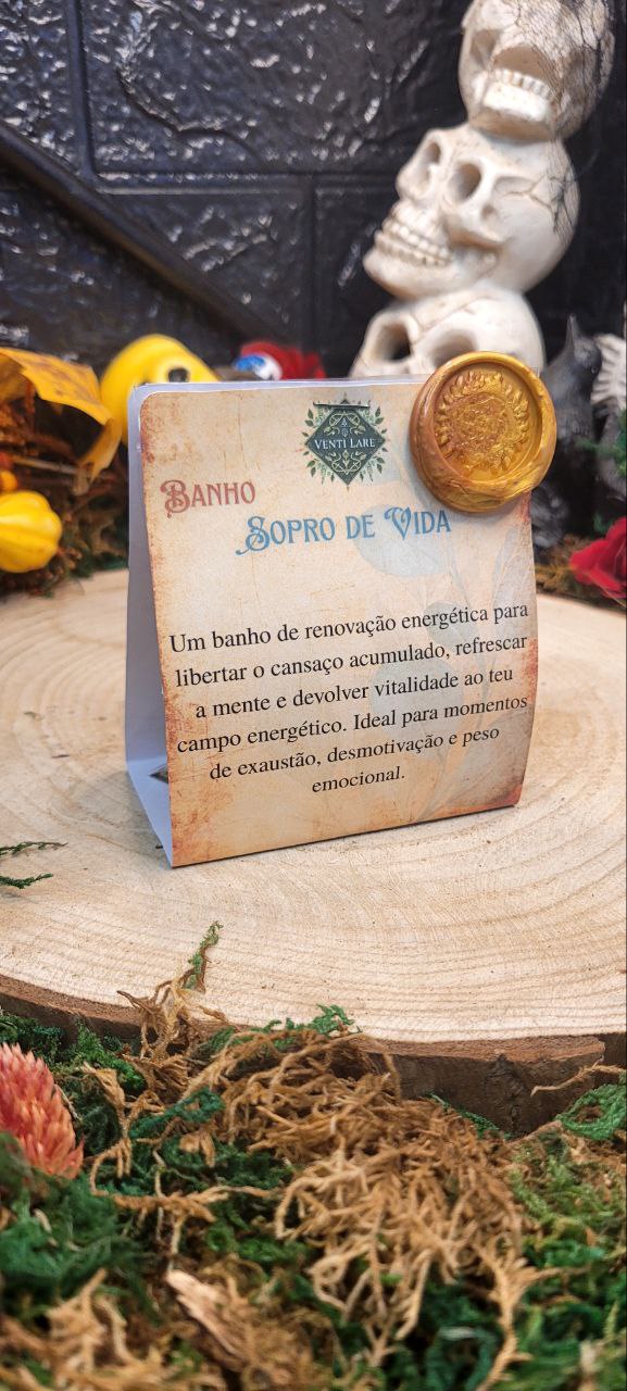 Banho Energético Sopro de Vida