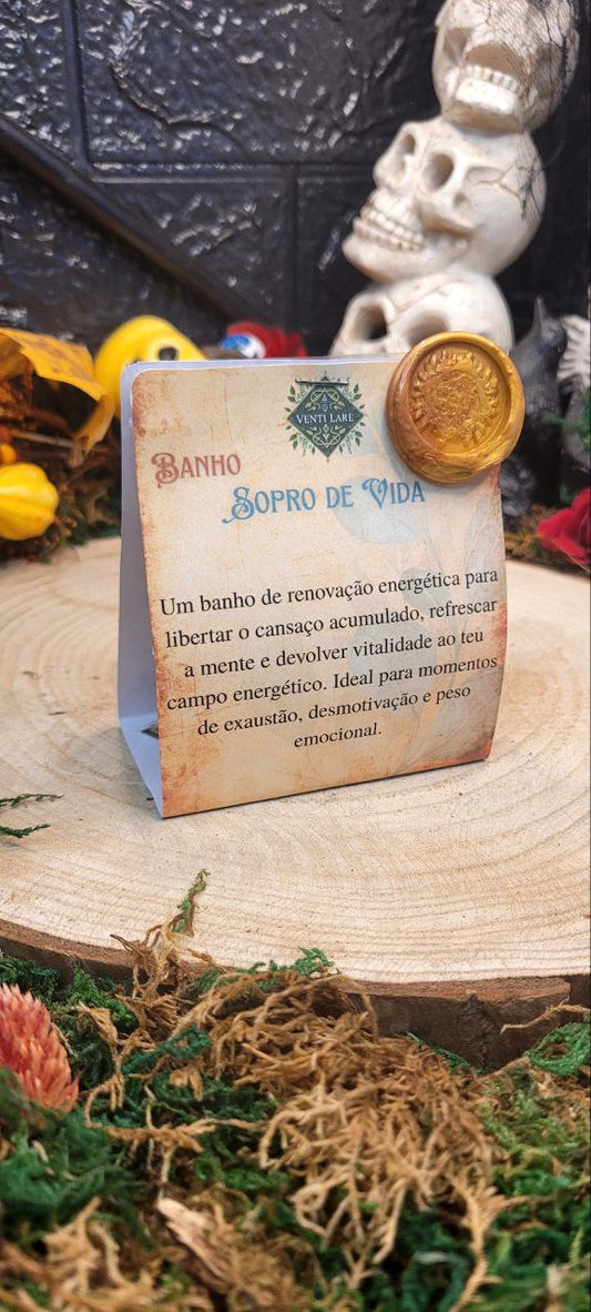 Banho Energético Sopro de Vida