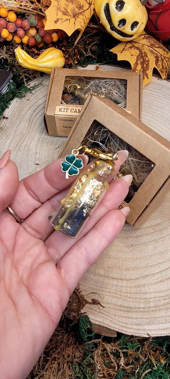 Conjunto de Amuletos – Proteção Energética e Prosperidade | Feito à Mão
