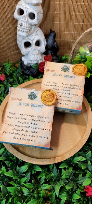 Super Mulher – Banho Ritual de Poder Feminino (Artesanal)