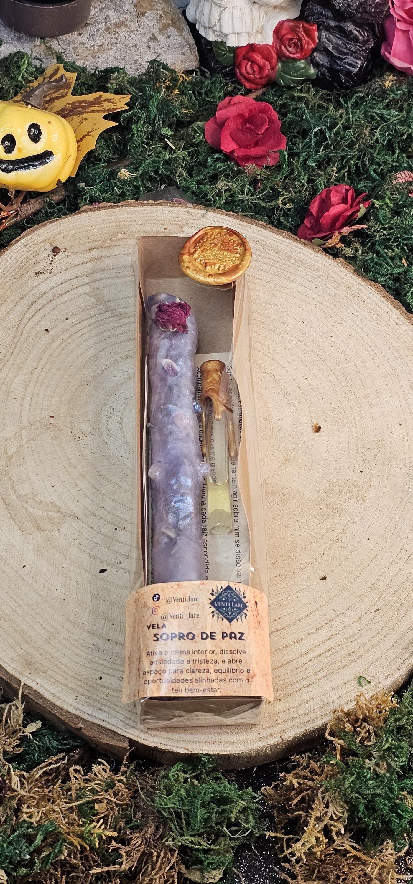 Vela Ritualistica Sopro de Paz