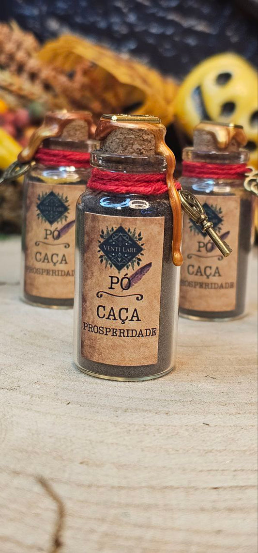 Caça Prosperidade – Pó Ritual para Atrair Dinheiro, Clientes e Oportunidades