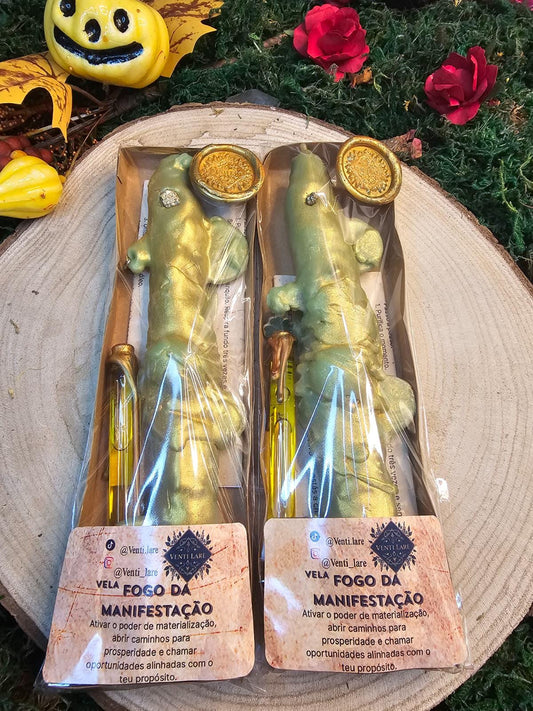 Vela Ritualistica Fogo da Manifestação