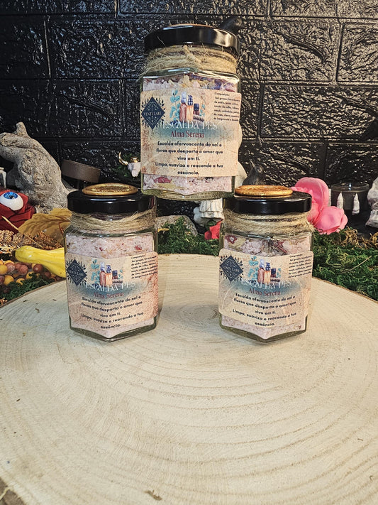 Alma Serena – Sais Efervescentes para Pés | Relaxamento & Equilíbrio Energético