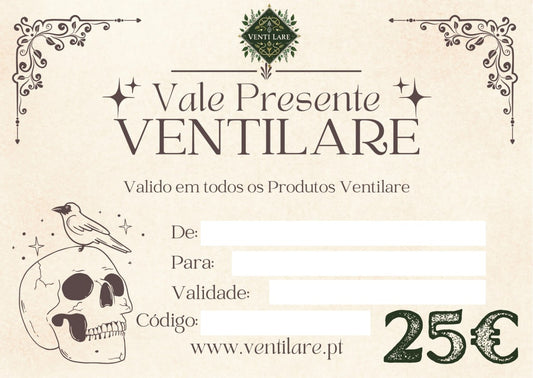 Cartão de oferta Ventilare